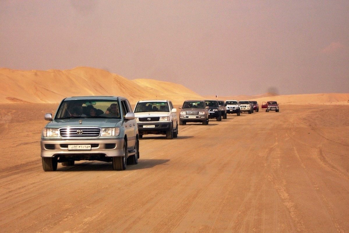 سواری سافاری صحرای دبی
