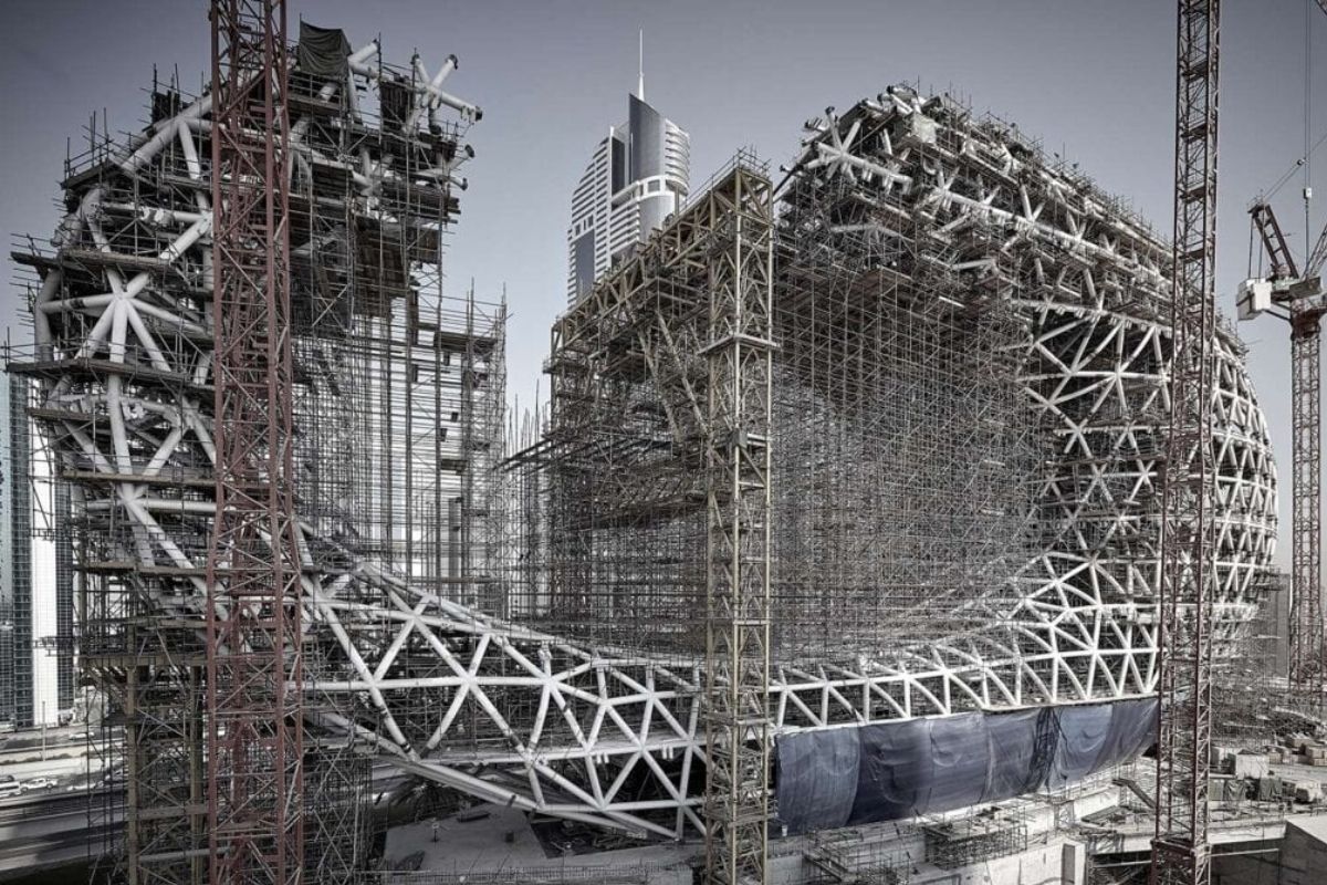 موزه آینده دبی در حال ساخت