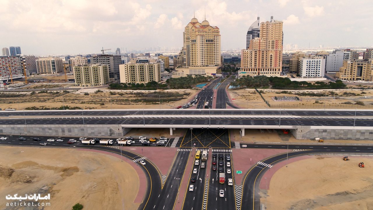 خیابان شیخ زائد دبی